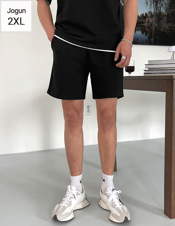 One Mile 夏季綁帶短褲<br><font style=font-size:11px;color:#595959>M~2XL(28-36)</font><br>