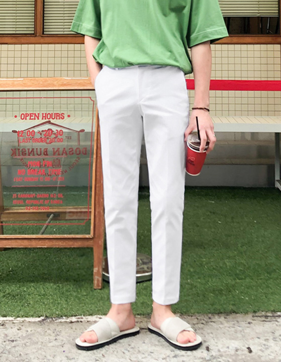 雜誌棉質斜紋布褲<br><font style=font-size:11px;color:#595959>S~XL(28-34)</font><br>