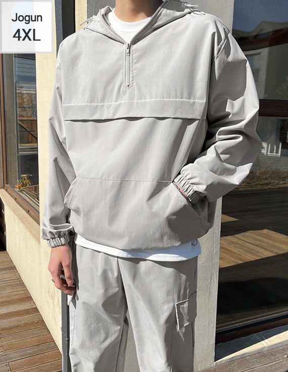 Untech 一英里套頭夾克<br><font style=font-size:11px;color:#595959>M~4XL(95-120)</font><br>