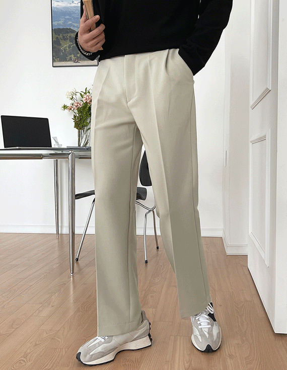 Jekar Premium 細褶寬休閒褲<br><font style=font-size:11px;color:#595959>.1~4(28-34)</font><br>