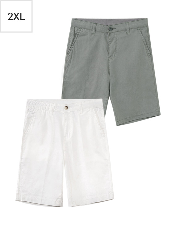 麥片麻綁帶半褲<br><font style=font-size:11px;color:#595959>S~2XL(28-36)</font><br>