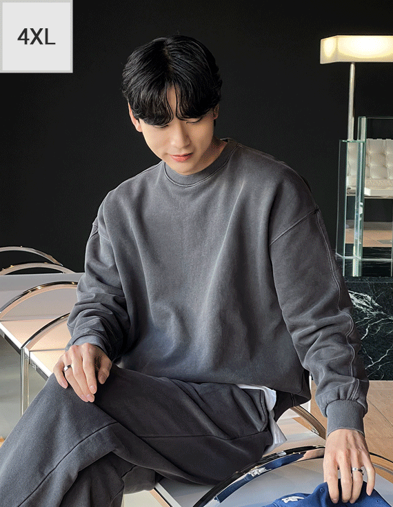 大尺寸男女通用顏料TW&衛衣<br><font style=font-size:11px;color:#595959>S~4XL(90~120)</font><br>