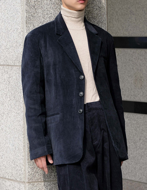 厚芯燈芯絨夾克 30779