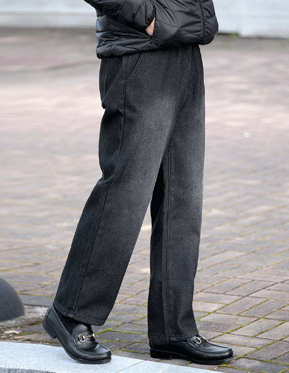 熱縮半寬牛皮大衣 30814