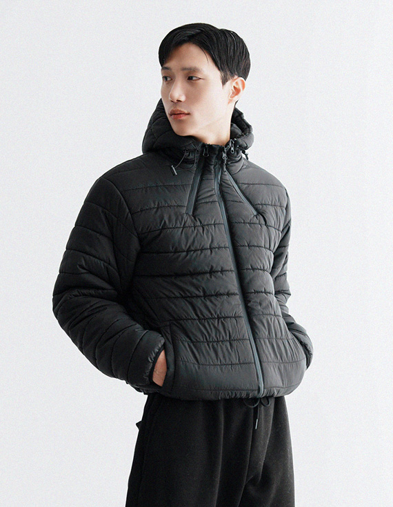 三向拉鍊羽絨外套 30941