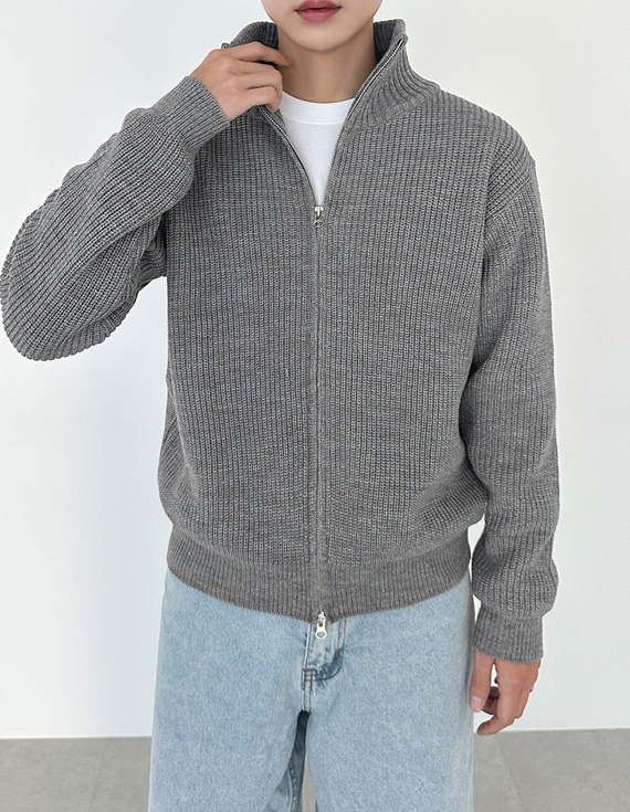 Hound 雙向拉鍊針織衫 30986