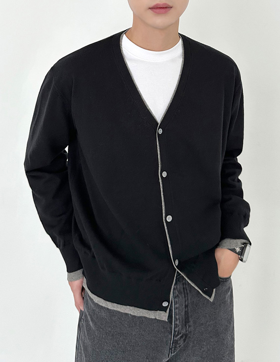 Forts 疊穿開襟衫 31028