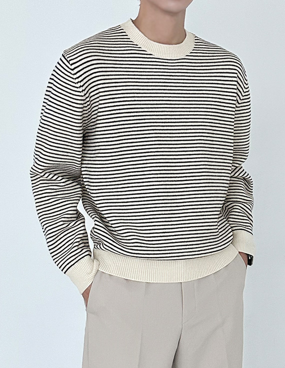 Roxy 圓條紋針織衫 30980