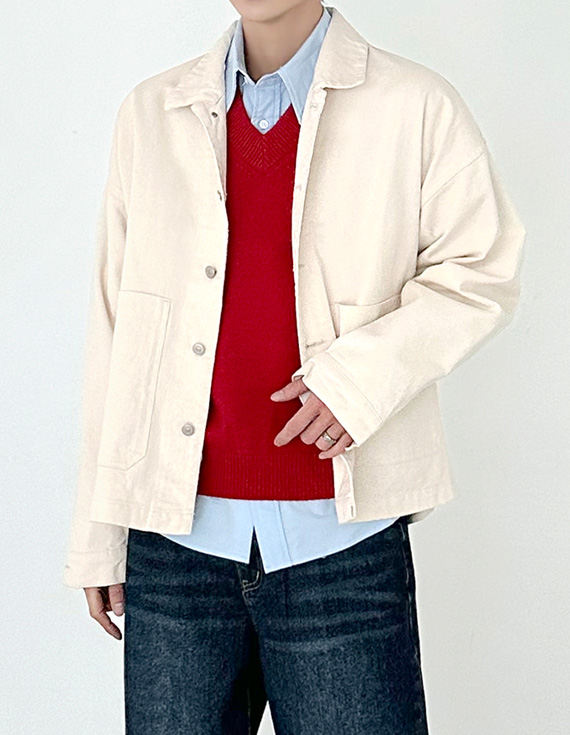 澳門大地色系夾克 31106