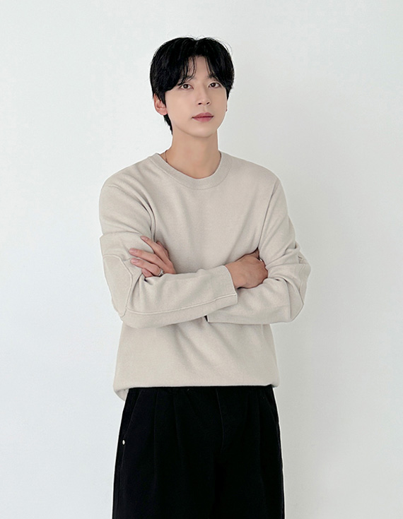 每日潮流風圓針織衫 31144