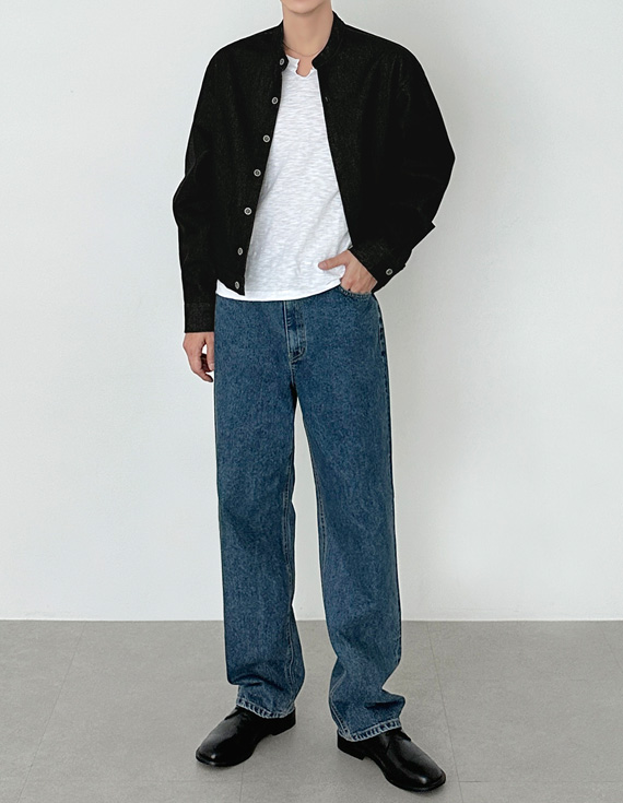 東方立領短版夾克 31174