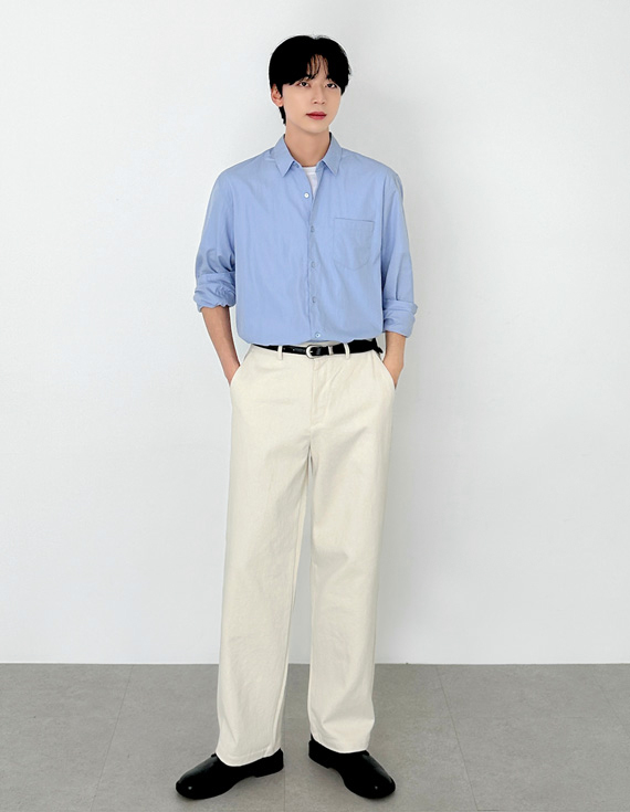 七日常輕鬆襯衫 31198