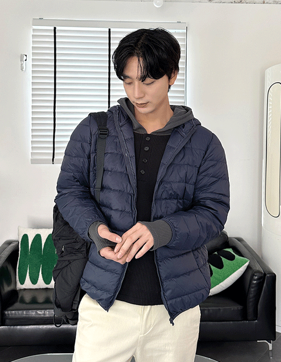 【輕盈保暖】鴨絨連帽衫 71463